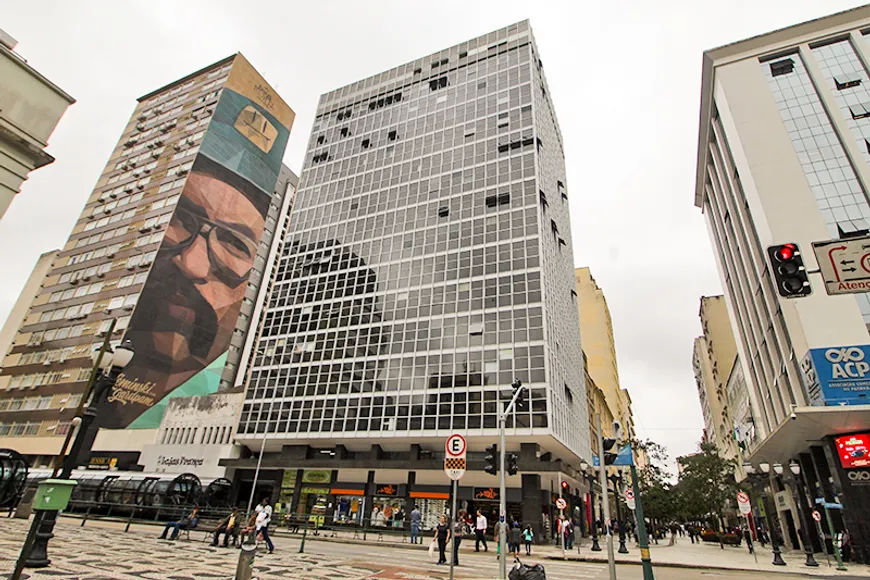 Foto 1 de Sala Comercial para alugar, 124m² em Centro, Curitiba