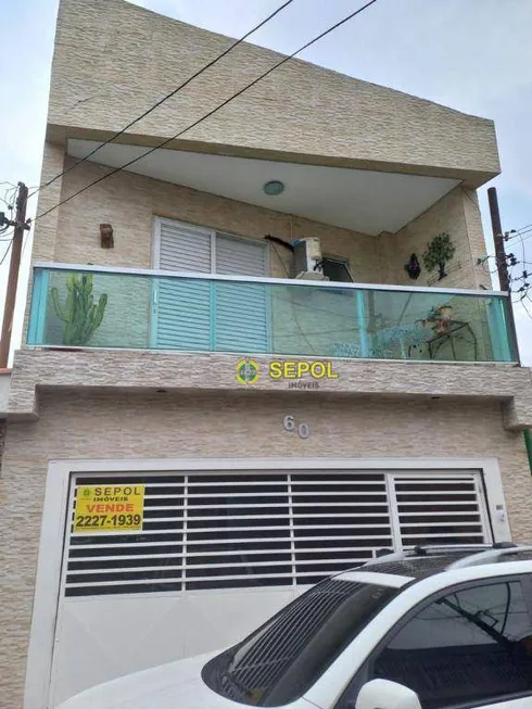 Foto 1 de Sobrado com 3 Quartos à venda, 100m² em Vila Nova Manchester, São Paulo