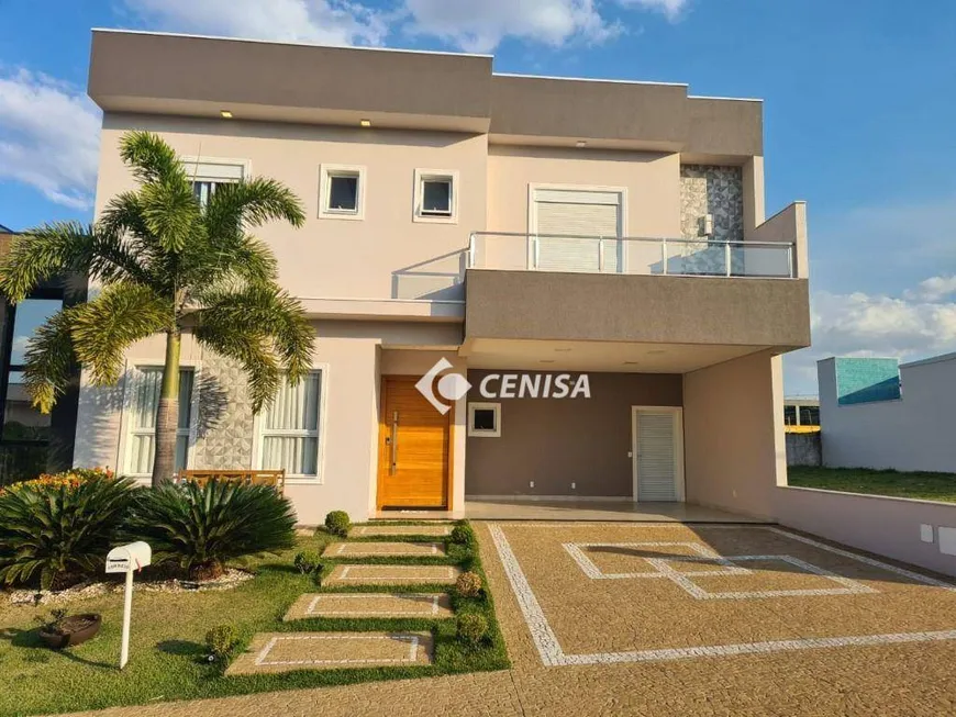 Foto 1 de Casa de Condomínio com 3 Quartos à venda, 272m² em Jardim Residencial Dona Lucilla , Indaiatuba