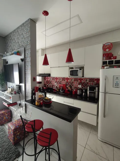 Foto 1 de Apartamento com 2 Quartos à venda, 50m² em Cidade Ocian, Praia Grande