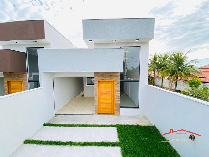 Foto 1 de Casa com 3 Quartos à venda, 104m² em Jardim Atlântico Central, Maricá