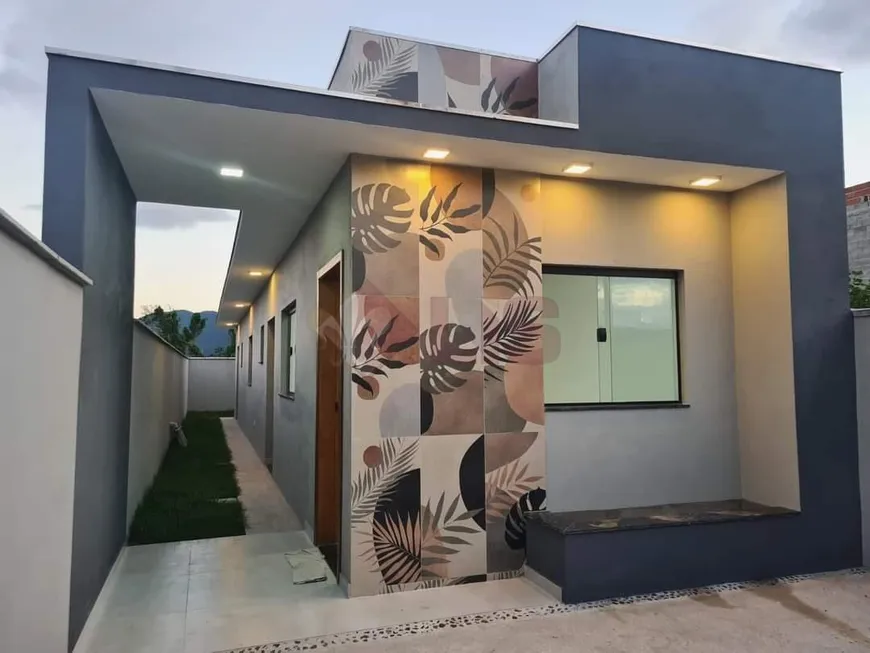 Foto 1 de Casa com 2 Quartos à venda, 61m² em Balneário dos Golfinhos , Caraguatatuba