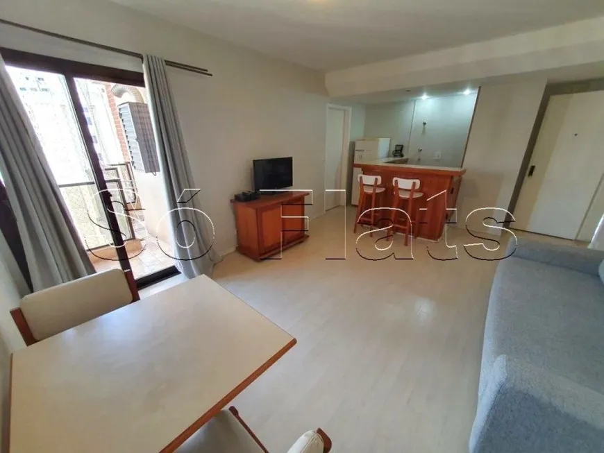 Foto 1 de Flat com 1 Quarto à venda, 45m² em Jardim Paulista, São Paulo