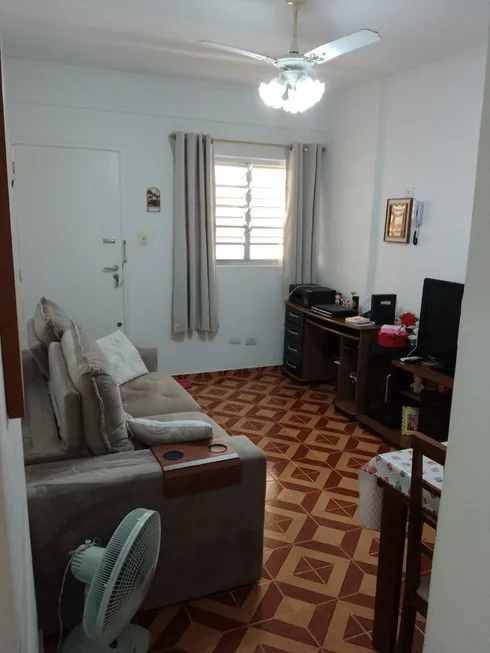 Foto 1 de Kitnet com 1 Quarto à venda, 45m² em Ponta da Praia, Santos