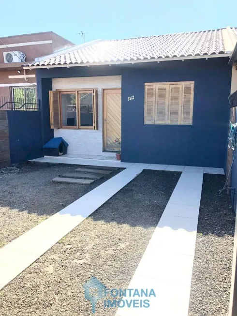 Foto 1 de Casa com 2 Quartos à venda, 60m² em Parque Itacolomi, Gravataí