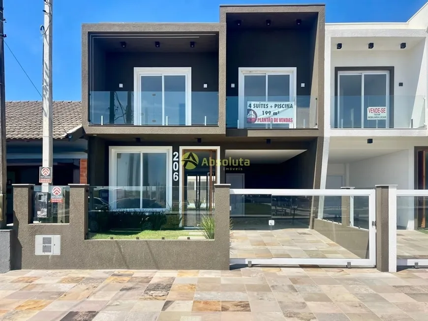 Foto 1 de Sobrado com 4 Quartos à venda, 199m² em Araca, Capão da Canoa