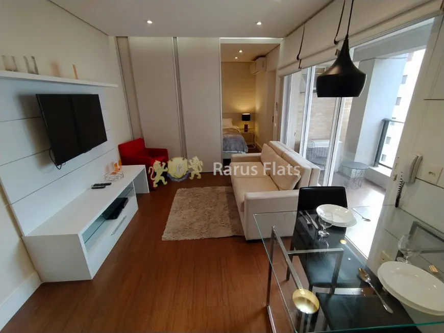 Foto 1 de Flat com 1 Quarto para alugar, 38m² em Paraíso, São Paulo