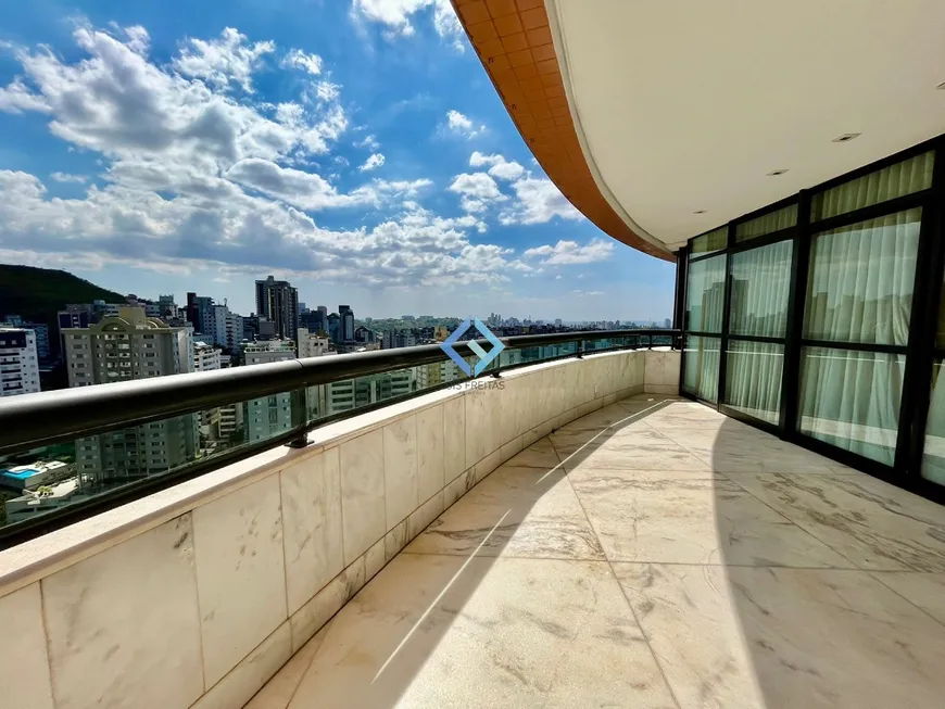 Foto 1 de Apartamento com 4 Quartos à venda, 222m² em Sion, Belo Horizonte