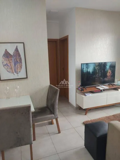 Foto 1 de Apartamento com 2 Quartos à venda, 52m² em Bonfim Paulista, Ribeirão Preto