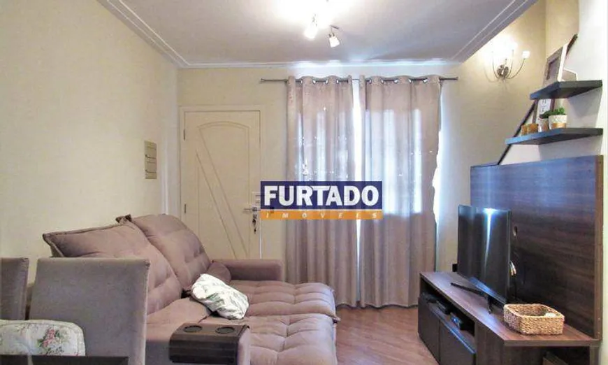 Foto 1 de Sobrado com 2 Quartos à venda, 62m² em Vila Homero Thon, Santo André