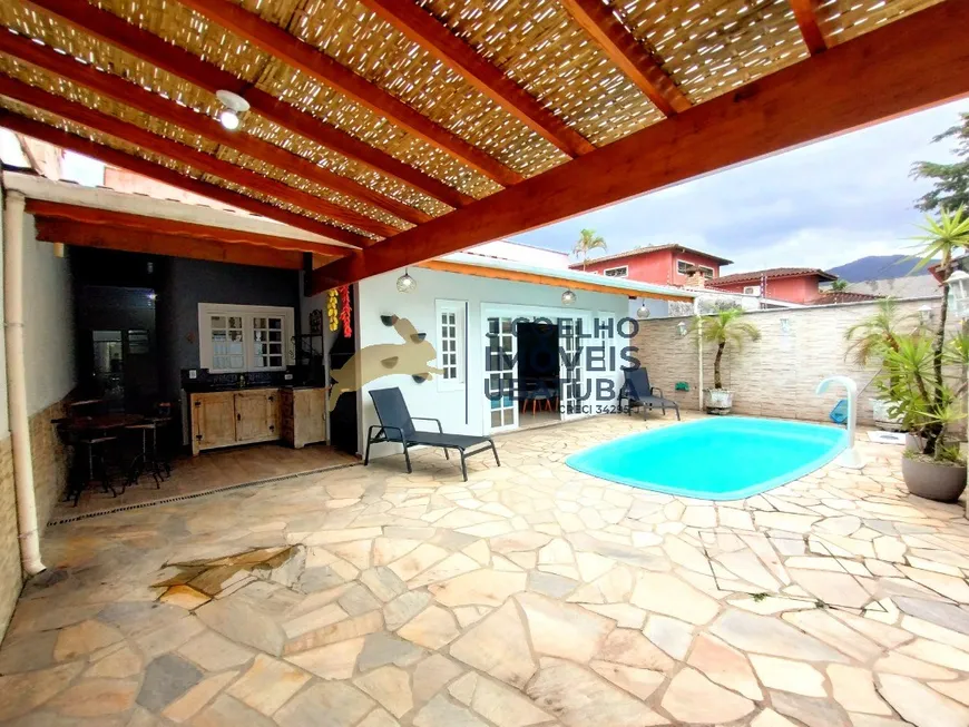Foto 1 de Casa com 2 Quartos à venda, 80m² em Itaguá, Ubatuba