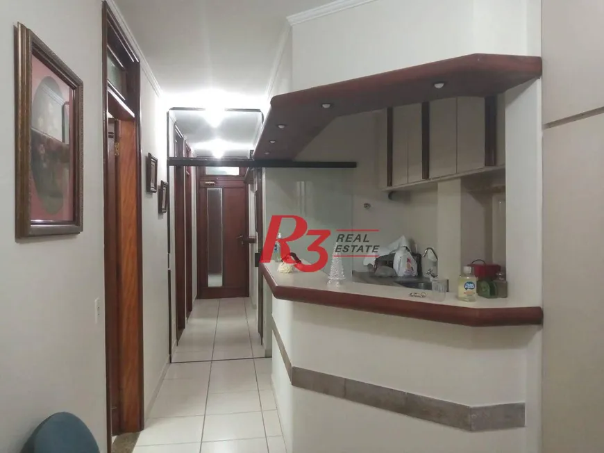 Foto 1 de Sala Comercial para alugar, 122m² em Encruzilhada, Santos