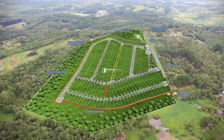 Foto 1 de Lote/Terreno à venda, 250m² em Brotas, Cotia