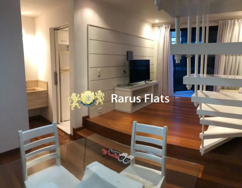 Foto 1 de Flat com 1 Quarto para alugar, 70m² em Itaim Bibi, São Paulo