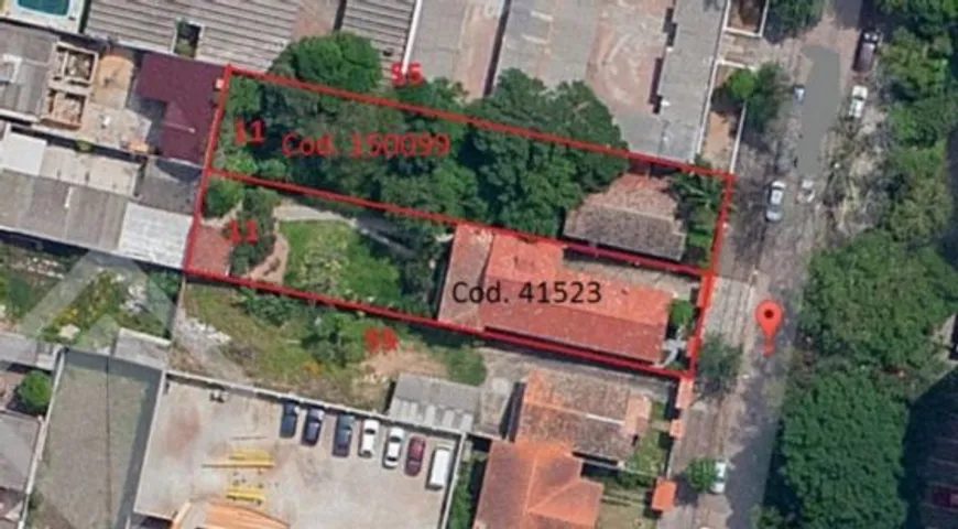 Foto 1 de Lote/Terreno à venda, 605m² em Cristal, Porto Alegre