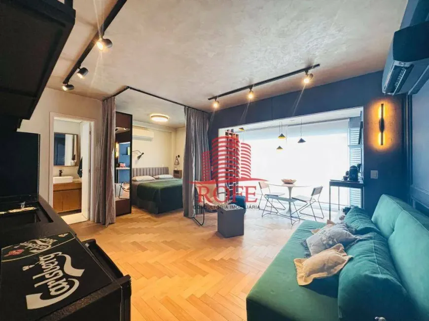 Foto 1 de Apartamento com 1 Quarto para venda ou aluguel, 41m² em Moema, São Paulo