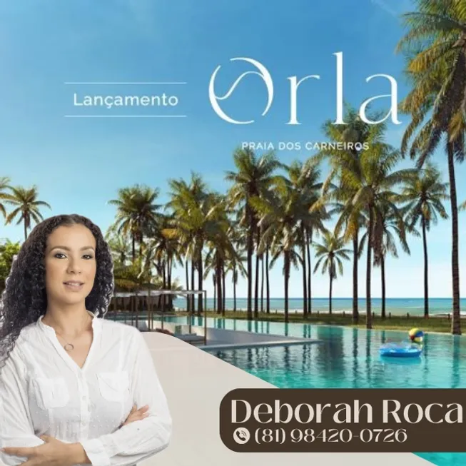 Foto 1 de Apartamento com 3 Quartos à venda, 130m² em Praia dos Carneiros, Tamandare