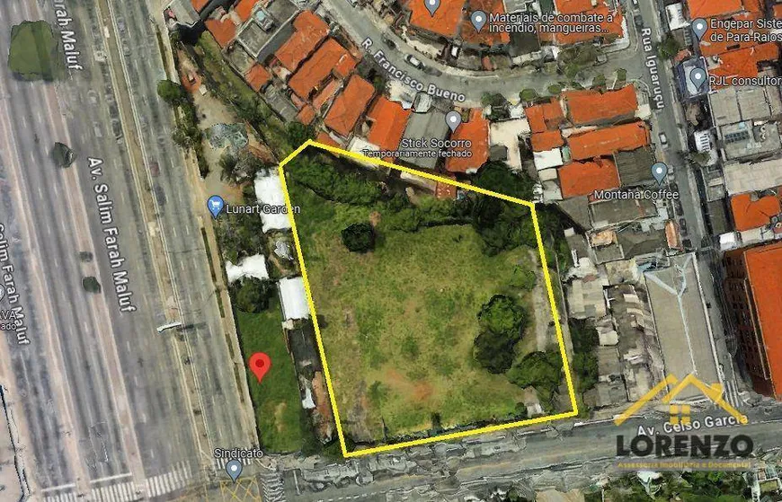 Foto 1 de Lote/Terreno à venda, 3000m² em Tatuapé, São Paulo