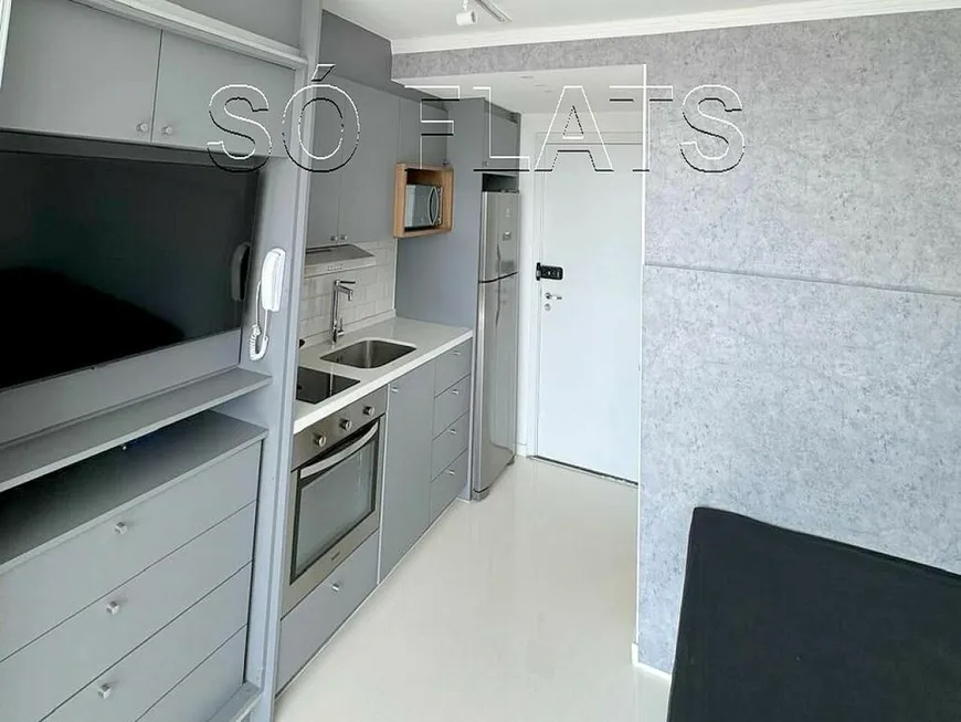 Foto 1 de Flat com 1 Quarto à venda, 25m² em Moema, São Paulo