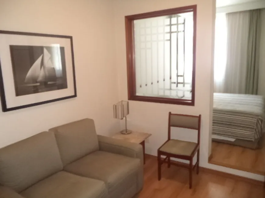 Foto 1 de Flat com 1 Quarto para alugar, 34m² em Jardim Paulista, São Paulo