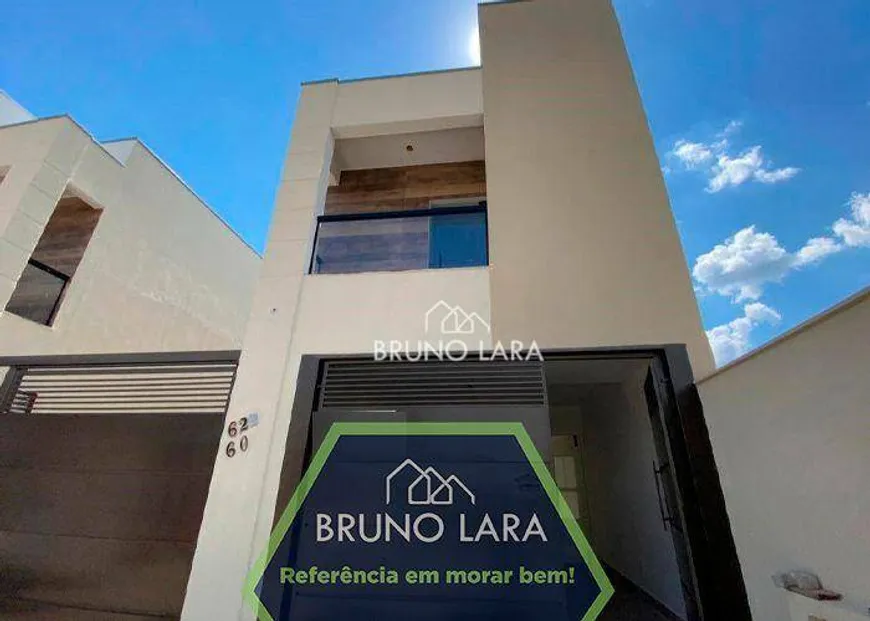 Foto 1 de Casa com 3 Quartos à venda, 95m² em Guarujá Mansões, Betim