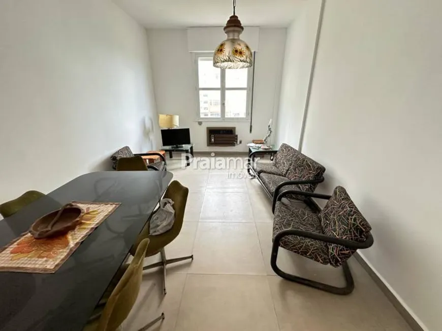 Foto 1 de Apartamento com 2 Quartos para alugar, 85m² em Pompeia, Santos