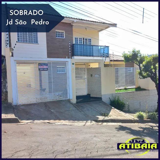 Foto 1 de Sobrado com 3 Quartos à venda, 160m² em Jardim Sao Pedro, Apucarana