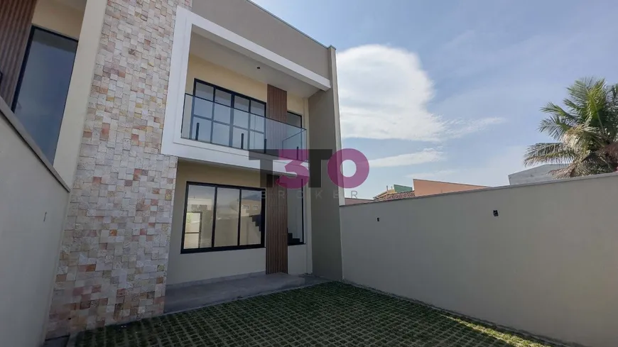 Foto 1 de Sobrado com 3 Quartos à venda, 108m² em Praia de Leste, Pontal do Paraná