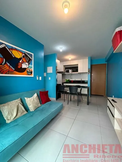 Foto 1 de Apartamento com 1 Quarto para alugar, 37m² em Intermares, Cabedelo