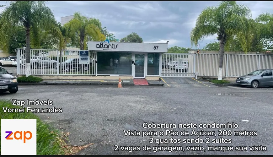 Foto 1 de Cobertura com 3 Quartos à venda, 200m² em Itaipu, Niterói
