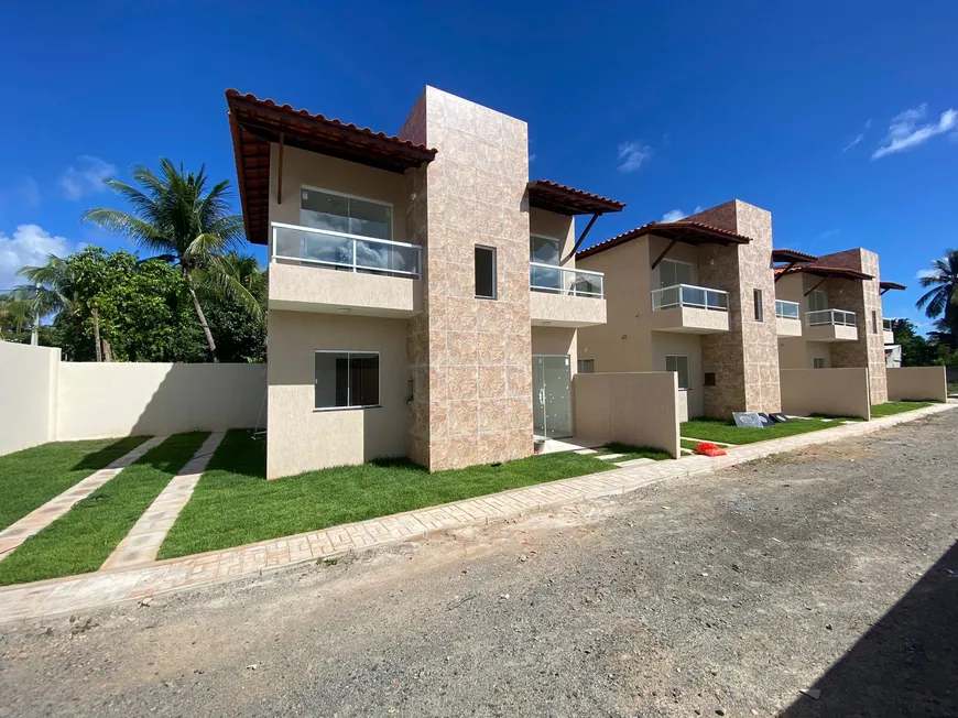 Foto 1 de Casa de Condomínio com 3 Quartos à venda, 90m² em Jauá, Camaçari