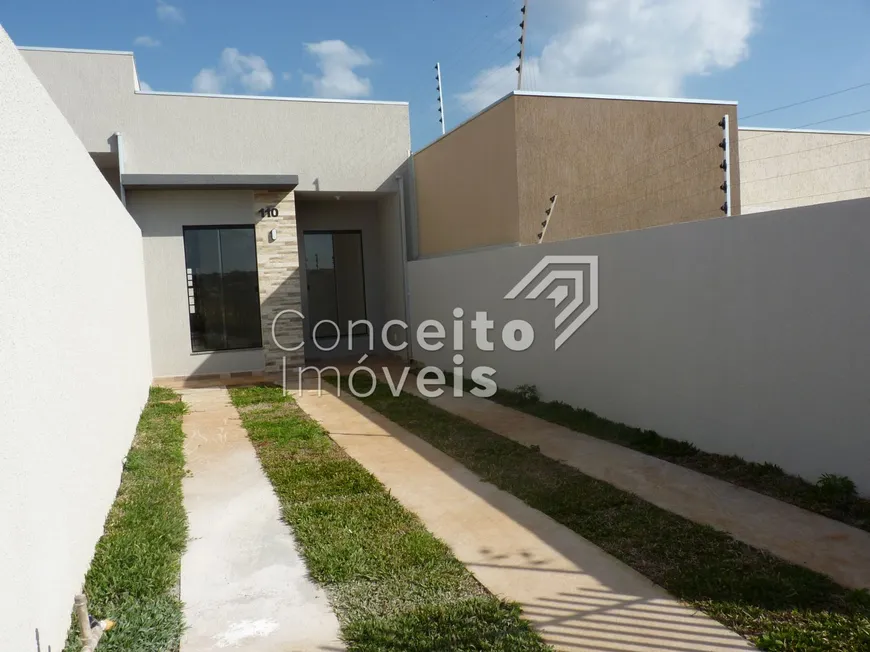 Foto 1 de Casa com 2 Quartos à venda, 57m² em Cara Cara, Ponta Grossa