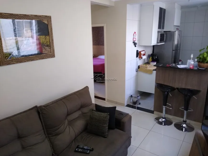 Foto 1 de Apartamento com 2 Quartos à venda, 48m² em Parque Gabriel, Hortolândia