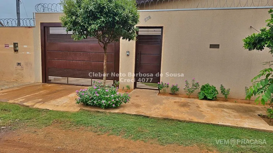 Foto 1 de Casa com 3 Quartos à venda, 160m² em Loteamento Rancho Alegre II, Campo Grande