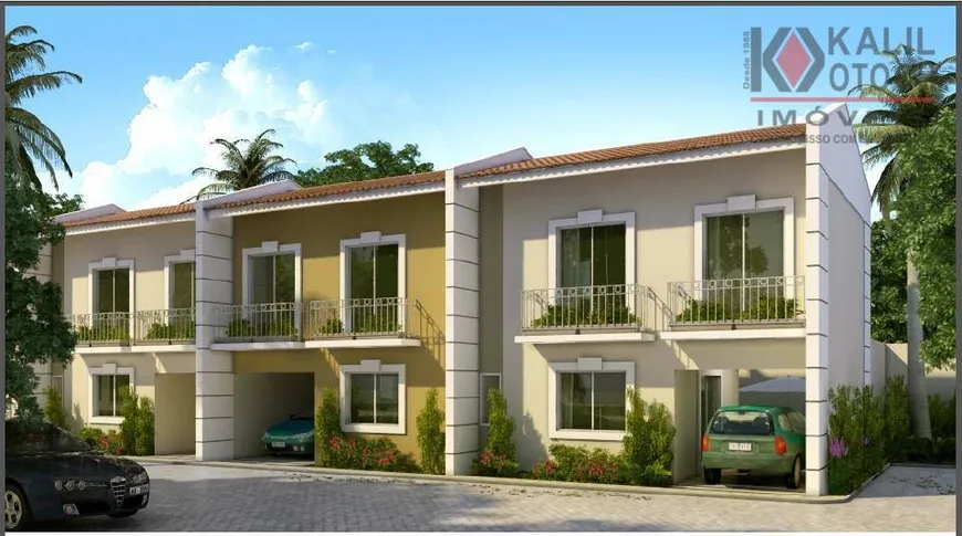 Foto 1 de Casa de Condomínio com 2 Quartos à venda, 70m² em Serrinha, Fortaleza