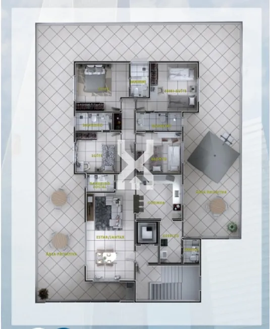 Foto 1 de Apartamento com 4 Quartos à venda, 280m² em Liberdade, Belo Horizonte