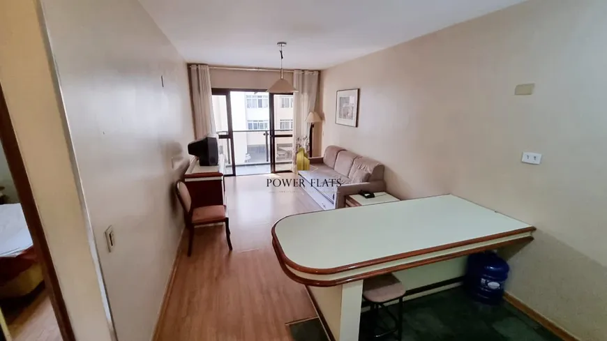 Foto 1 de Flat com 1 Quarto para alugar, 40m² em Jardim Paulista, São Paulo