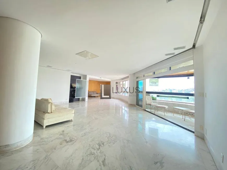 Foto 1 de Apartamento com 4 Quartos para venda ou aluguel, 310m² em Serra, Belo Horizonte
