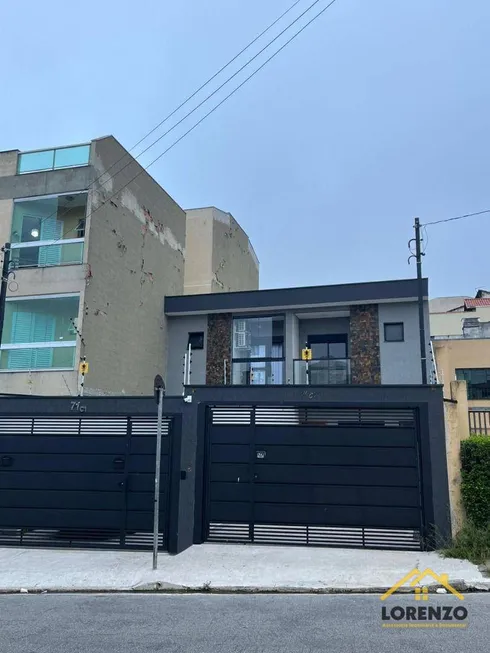 Foto 1 de Sobrado com 3 Quartos à venda, 128m² em Vila Alice, Santo André