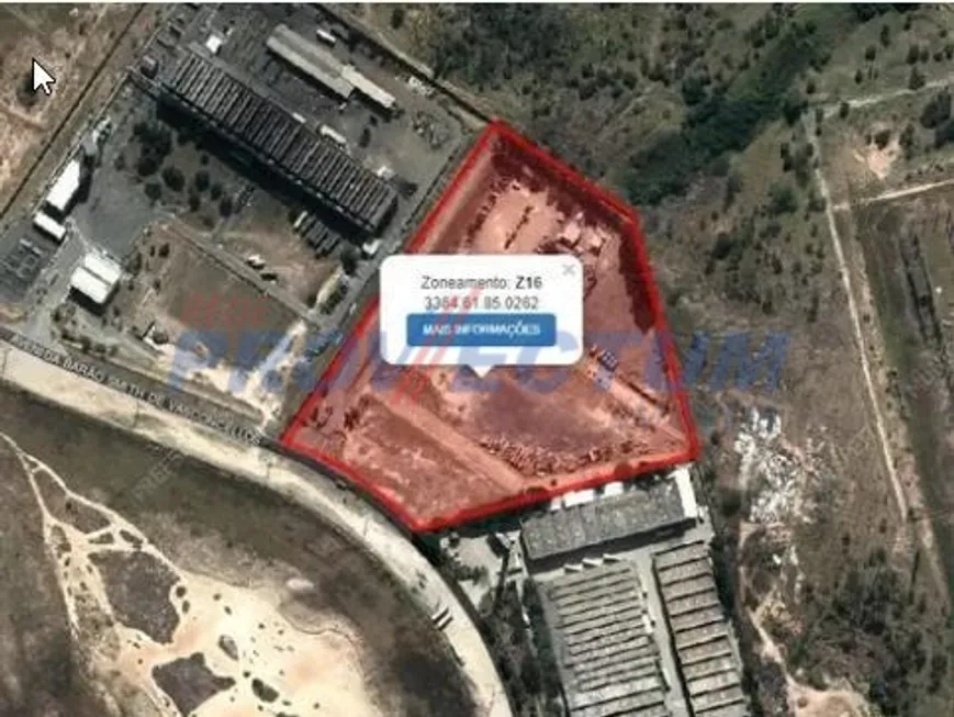 Foto 1 de Lote/Terreno à venda, 60842m² em Distrito Industrial, Campinas