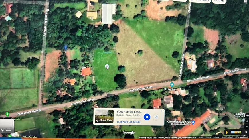 Foto 1 de Lote/Terreno à venda, 5762m² em Sítios Recreio Bandeirantes, Goiânia