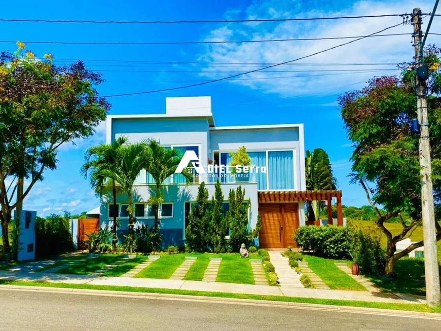 Foto 1 de Casa de Condomínio com 5 Quartos à venda, 380m² em Alphaville Abrantes, Camaçari