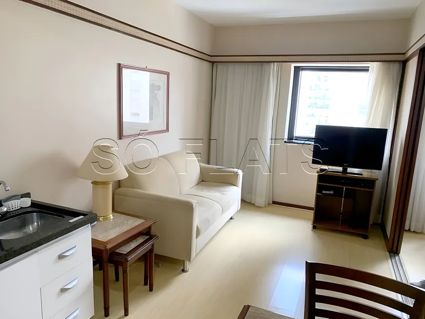 Foto 1 de Flat com 1 Quarto à venda, 30m² em Jardins, São Paulo