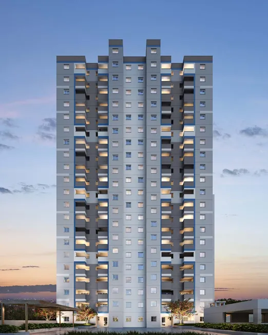 Foto 1 de Apartamento com 2 Quartos à venda, 44m² em Jaguaribe, Osasco