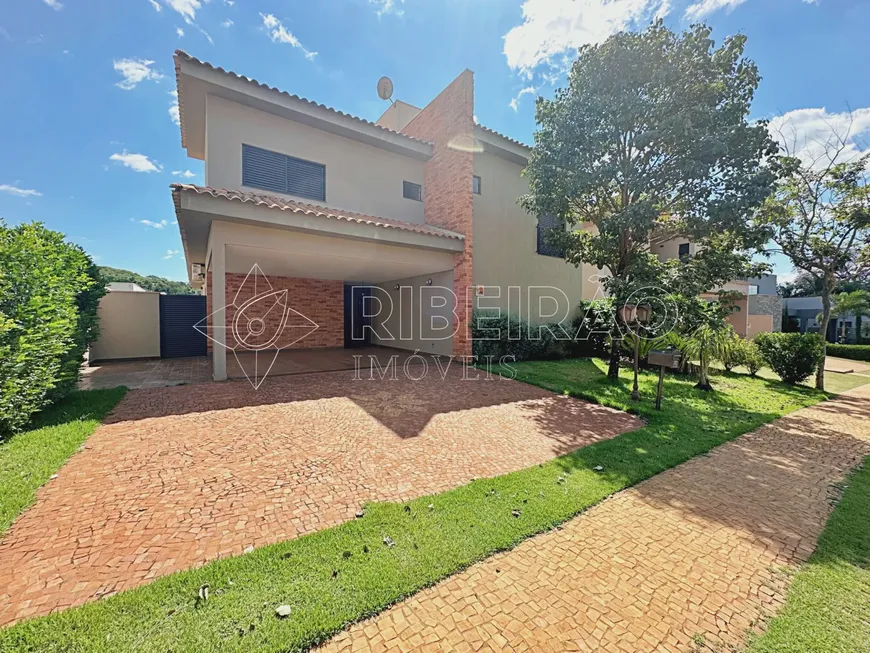 Foto 1 de Casa de Condomínio com 3 Quartos para alugar, 298m² em Alphaville, Ribeirão Preto