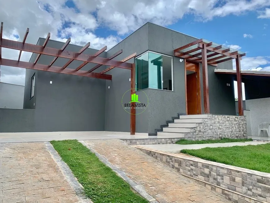 Foto 1 de Casa com 3 Quartos à venda, 135m² em Shalimar, Lagoa Santa