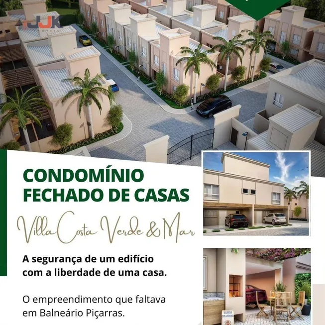 Foto 1 de Casa de Condomínio com 3 Quartos à venda, 99m² em Centro, Balneário Piçarras