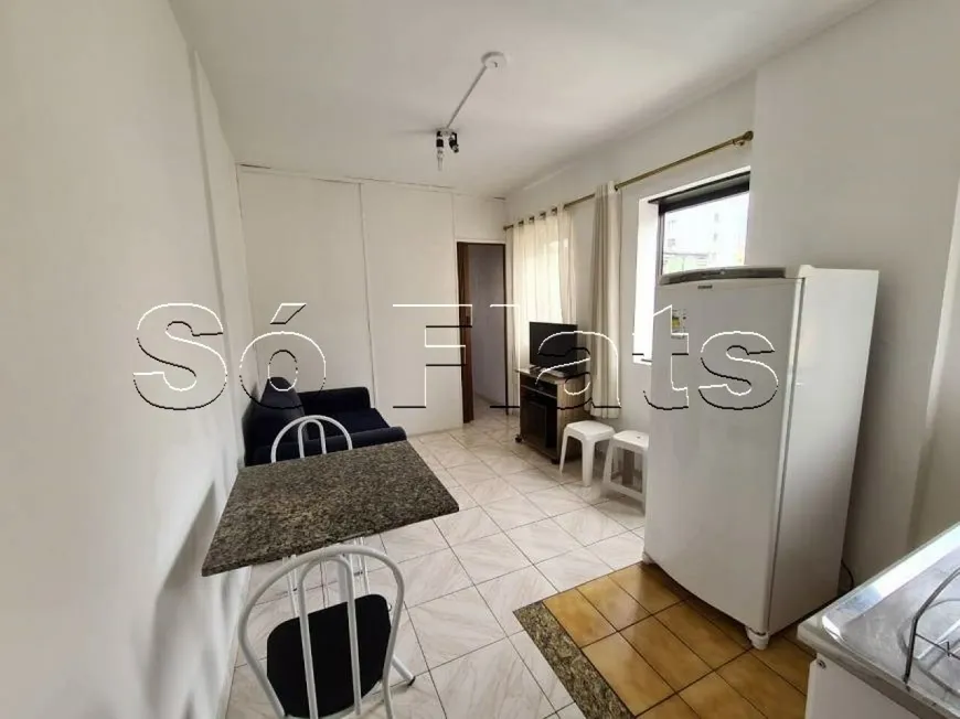 Foto 1 de Flat com 1 Quarto para alugar, 28m² em Bela Vista, São Paulo