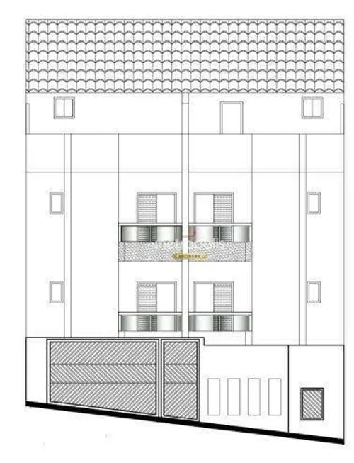 Foto 1 de Cobertura com 3 Quartos à venda, 192m² em Campestre, Santo André