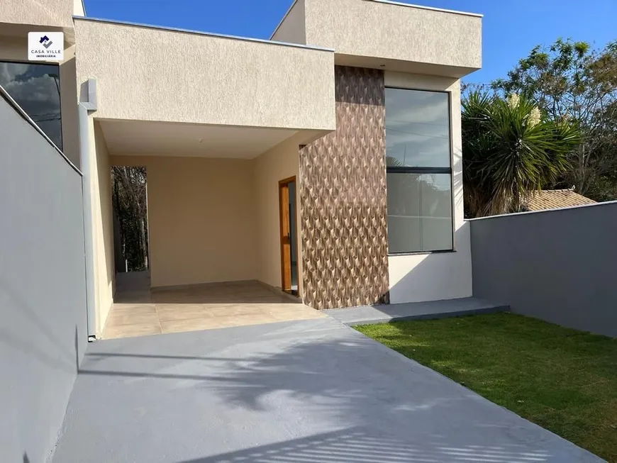 Foto 1 de Casa com 3 Quartos à venda, 104m² em Eldorado, Lagoa Santa